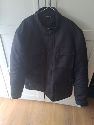 Chaqueta moto Unik negra 2xl como nueva