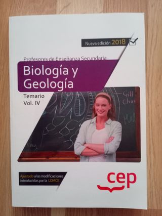 Temario oposiciones secundaria biología y geología
