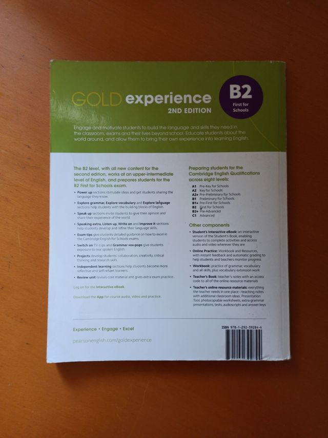 Gold Experience 2ed B2 Student's Book & Interac...