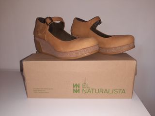 Zapatos El Naturalista color curri - 37