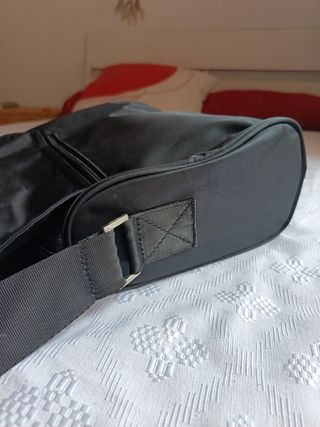 Bolso Prada hombre - bandolera negra