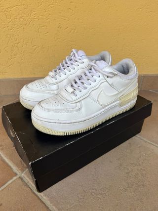 Nike Air Force 1 Shadow White 38.5