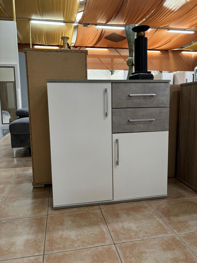 Mueble de Almacenaje – 2 Cajones + Doble Puerta