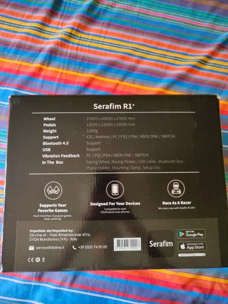 Serafim R1+ per console, PC e telefono 