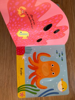 El Mar (0-3 años) Mi primer libro de tacto