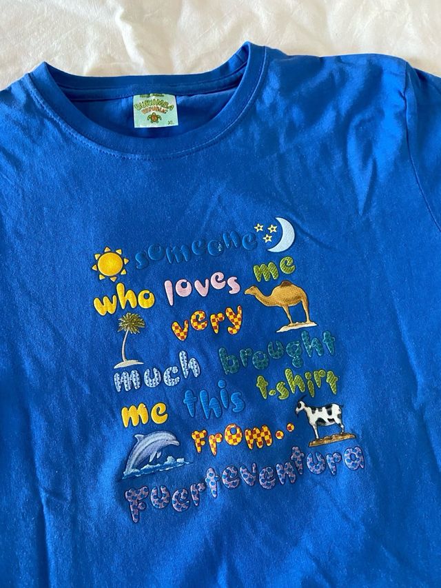 Camiseta Fuerteventura XL niño