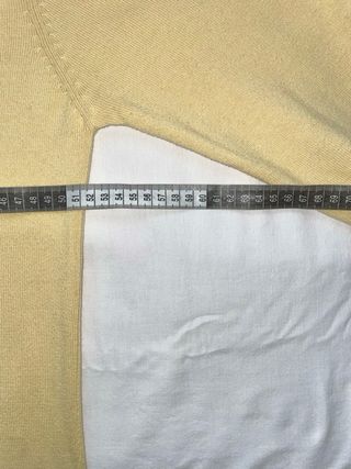 Jersey Lacoste Vintage De Punto Amarillo Logo M