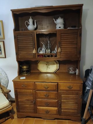 Alacena madera rústica