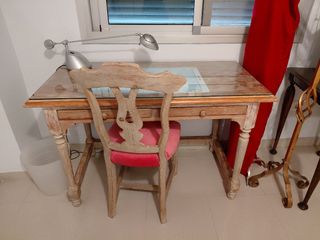 Escritorio madera estilo vintage