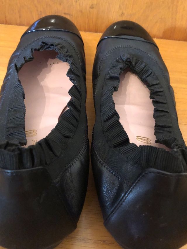 PRETTY BALLERINAS - bailarinas flexibles negras 37
