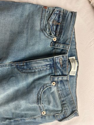 Vaqueros campana DO4 - Azul