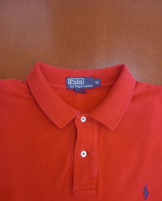 Polo Ralph Lauren Uomo Rossa XL Vintage