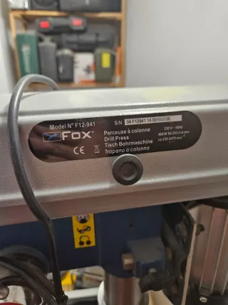 Taladro Columna Fox F12-941A - 460W