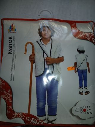 Disfraz Pastor Niño 7-9 años