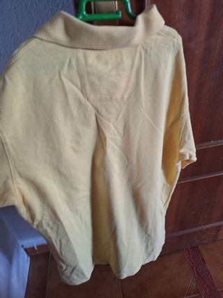 Polo Nautica Amarillo Talla XS