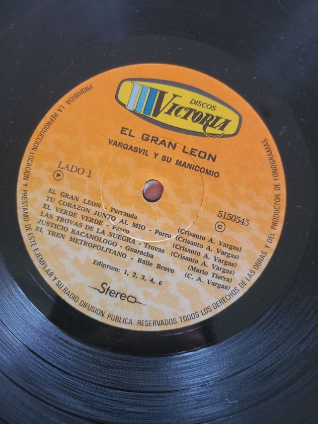 Vargasvil - El Gran León LP