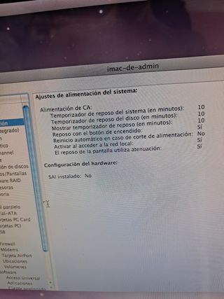 iMac A1224 Plata - Apple