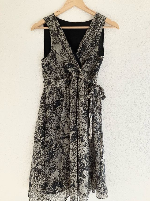 Vestido Caroll seda M