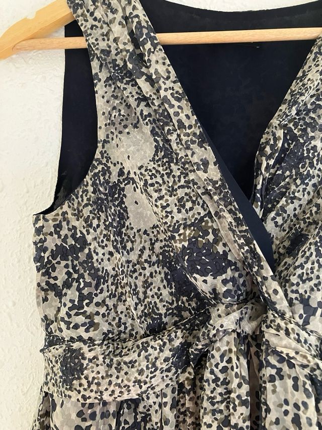 Vestido Caroll seda M