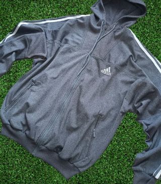 Chaqueta Adidas Vintage Gris Talla M