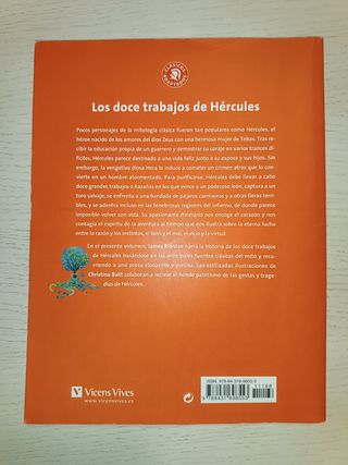 Libro los doce trabajos de Hércules