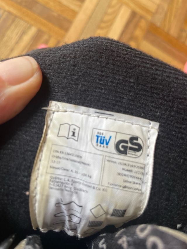 Pattini linea bimba usati