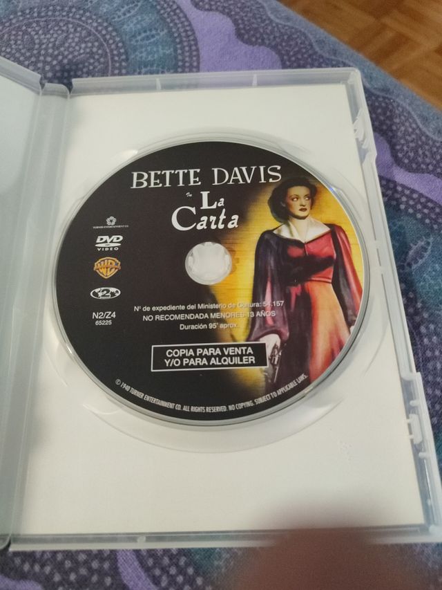 DVD Bette Davis: La Carta