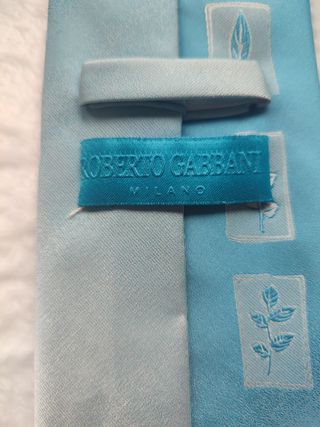 Corbata Roberto Gabbani azul