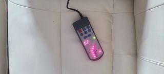 Sillón masaje beige piel sintética