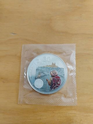 Moneda de 30 euros. Plata. 