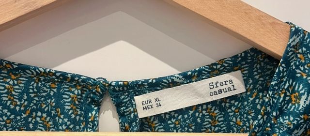 Blusa Sfera - Verde azulado