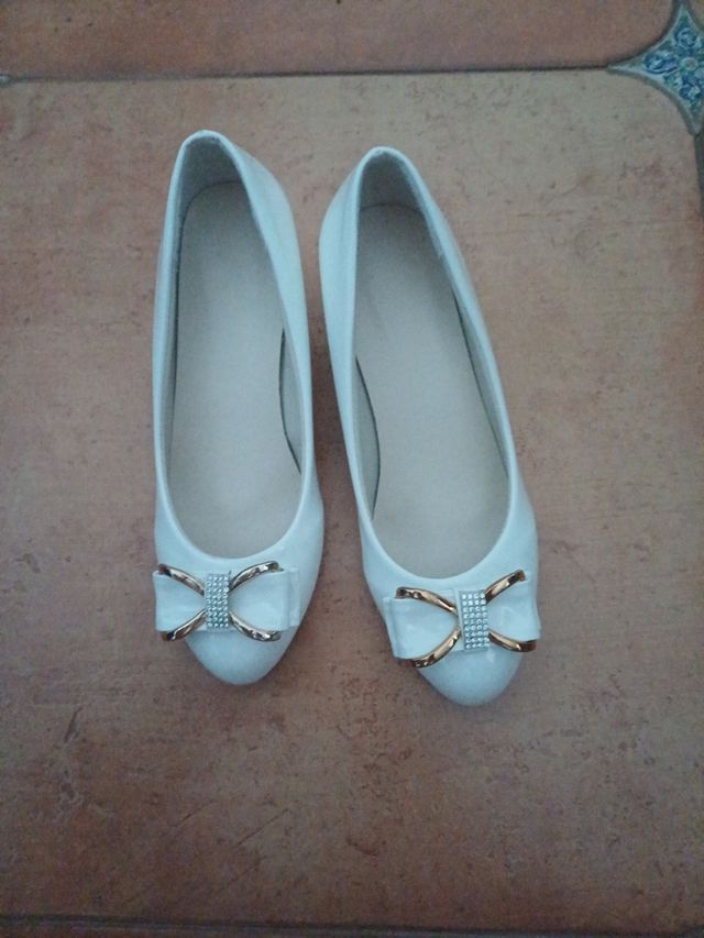 Zapatos blancos mujer talla 36