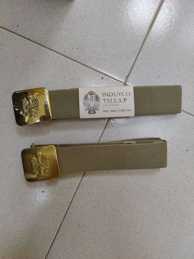 Cinturón Ejército Tierra INDUYCO Talla P