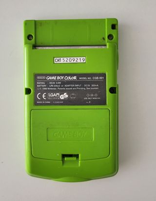Game Boy Color Verde - CH15029219