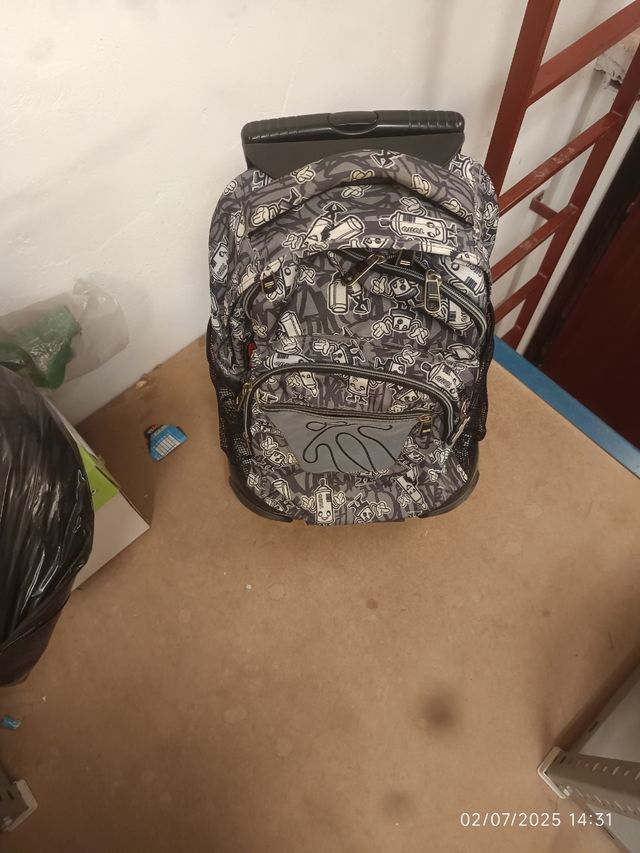 Mochila escolar con ruedas