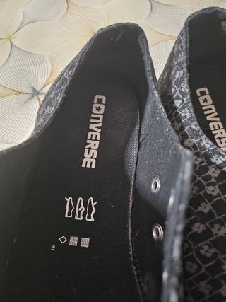 Converse negras - zapatillas