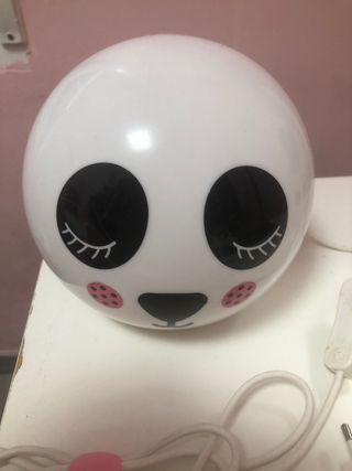 Luz mesilla panda niños