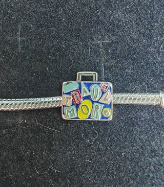 Charm maleta plata 925 - NUEVO