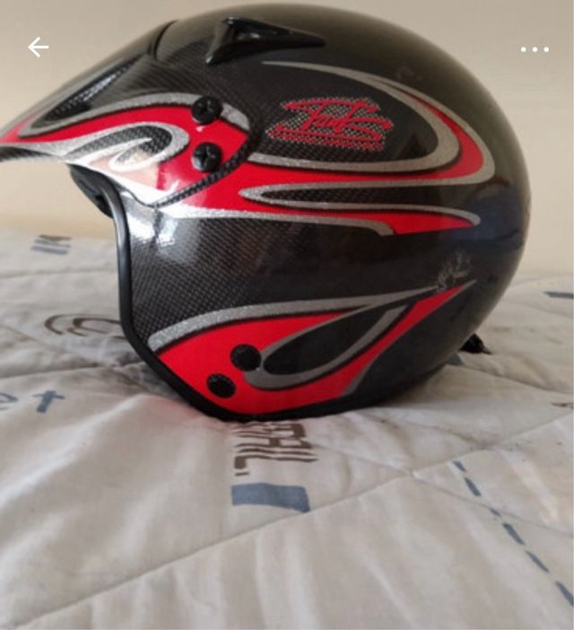 Casco moto Nzi carbono