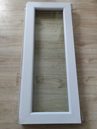 Ventana PVC blanca