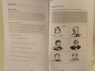 Libro de Frankenstein en inglés nivel A2
