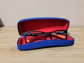 Occhiali Ray-Ban Junior neri-arancio