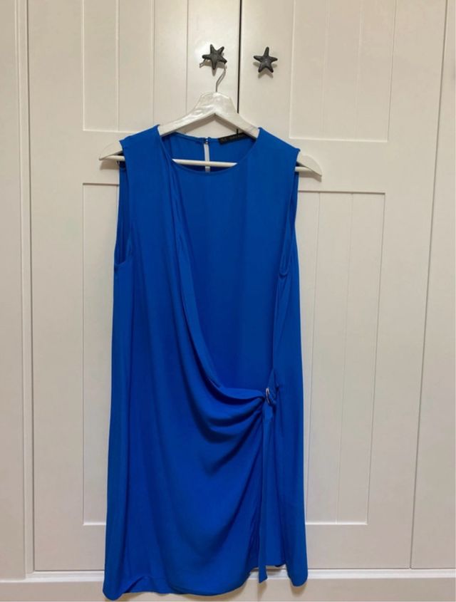 Vestido Zara azul - Talla M