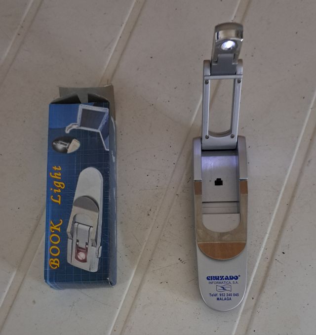 Luz lectura libro Gimbal