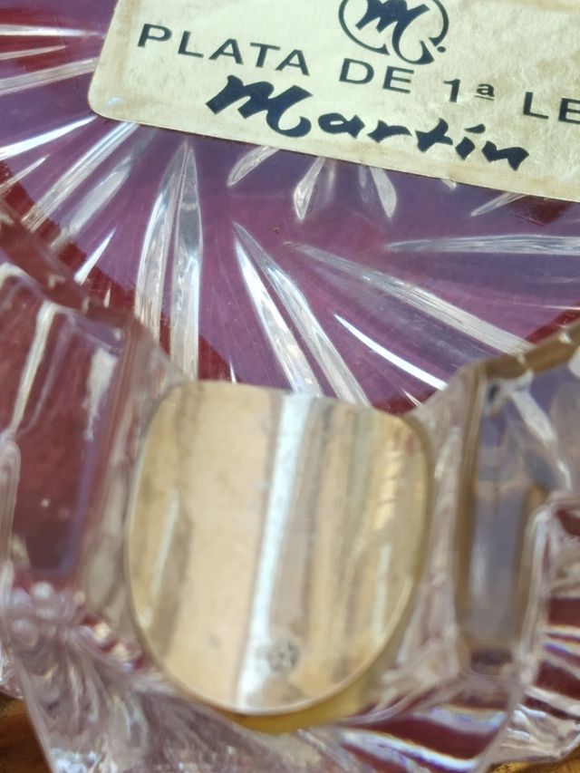 Coleção de cristal e prata retro Alemanha Espanha