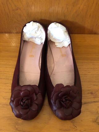 PRETTY BALLERINAS - bailarinas flor 38