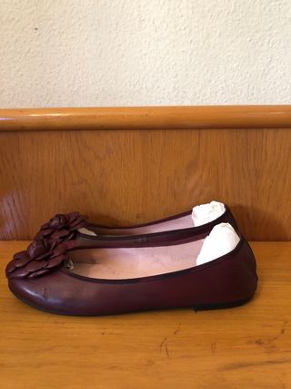 PRETTY BALLERINAS - bailarinas flor 38