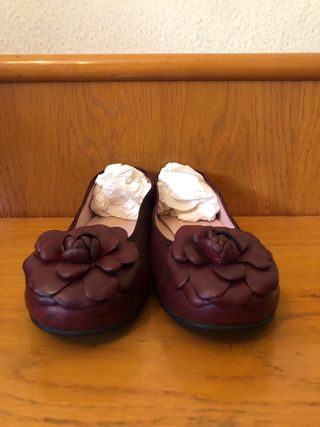 PRETTY BALLERINAS - bailarinas flor 38