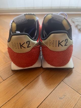 Zapatillas Nike Waffle Trainer Rojo-Dorado