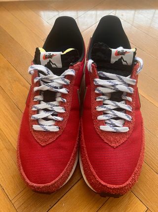 Zapatillas Nike Waffle Trainer Rojo-Dorado